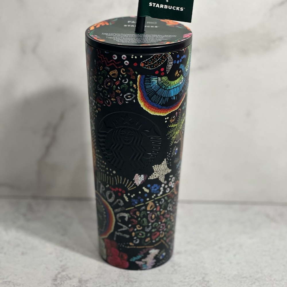 Starbucks x Farm Rio Limited Edition Colorful Floral Tumbler